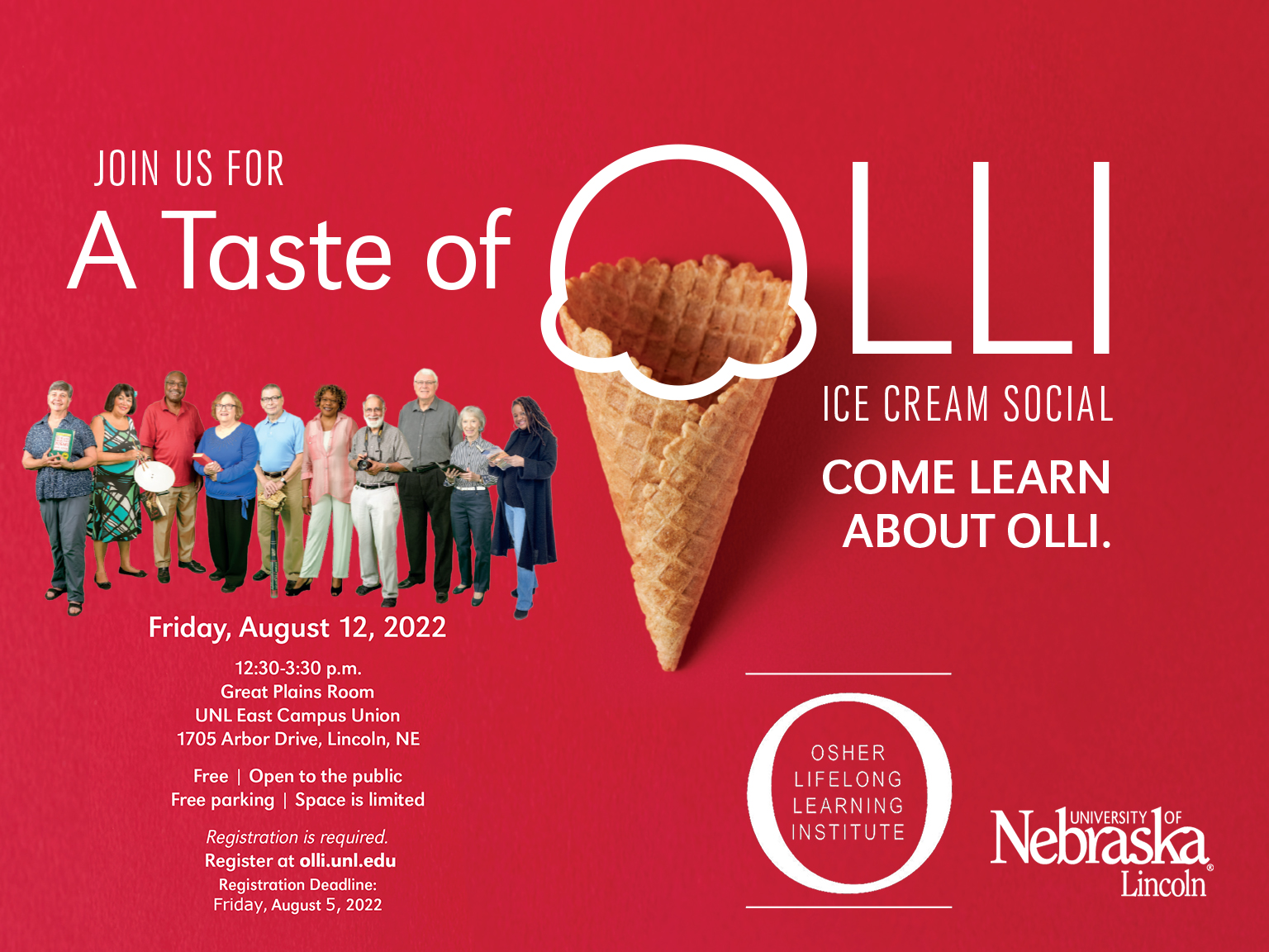 A Taste of OLLI Ice Cream Social event