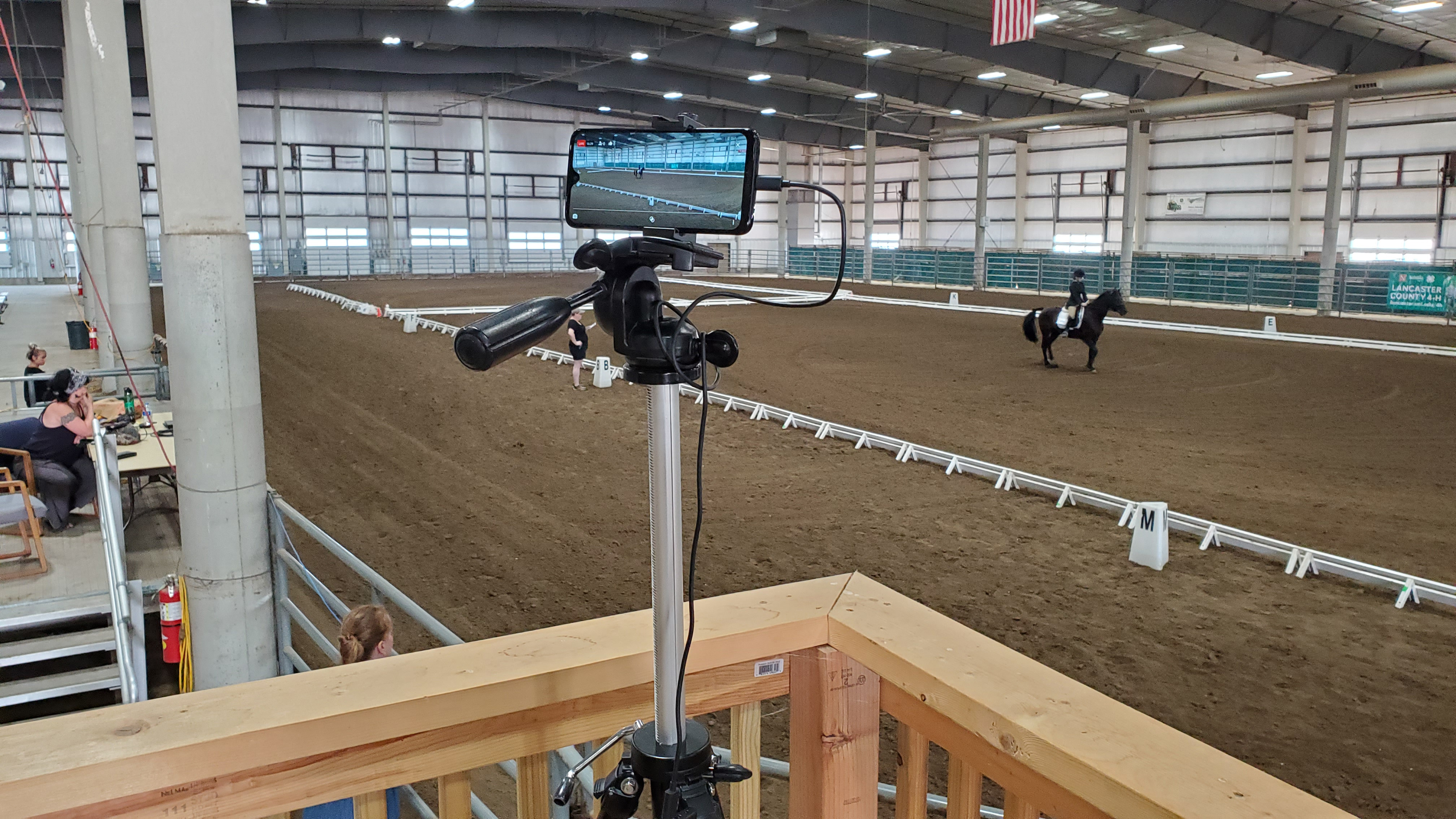 Livestreaming at 2021 4-H Horse Dressage Show at Lancaster County Super Fair