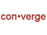 Converge:  to come together and unite in a common interest or focus