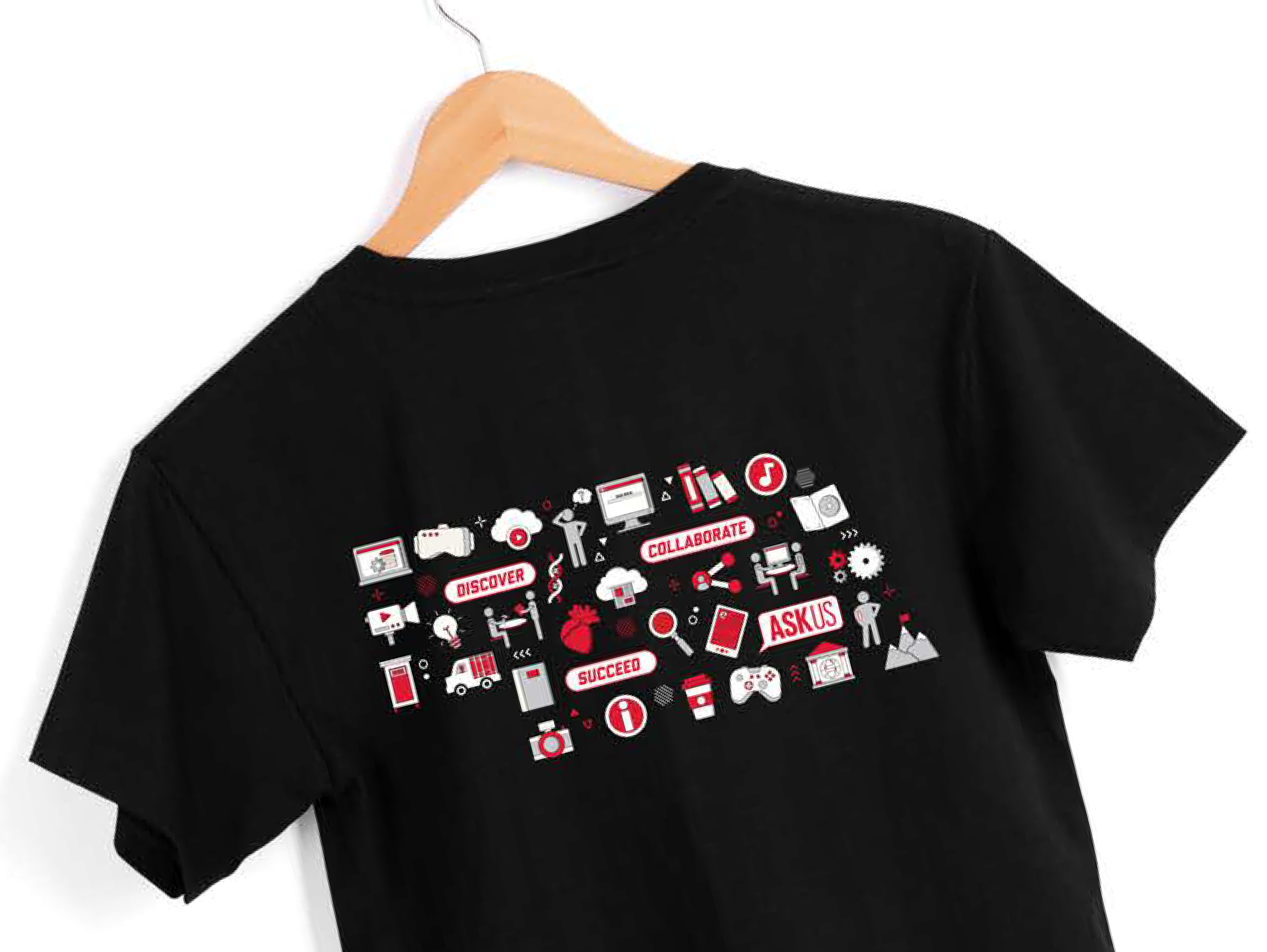 UNL Libraries Icons t-shirt