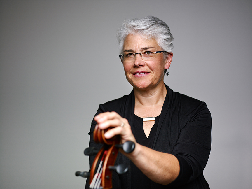 Karen Becker, cello, presents a faculty recital Sept. 8 with Mark Clinton, piano. 