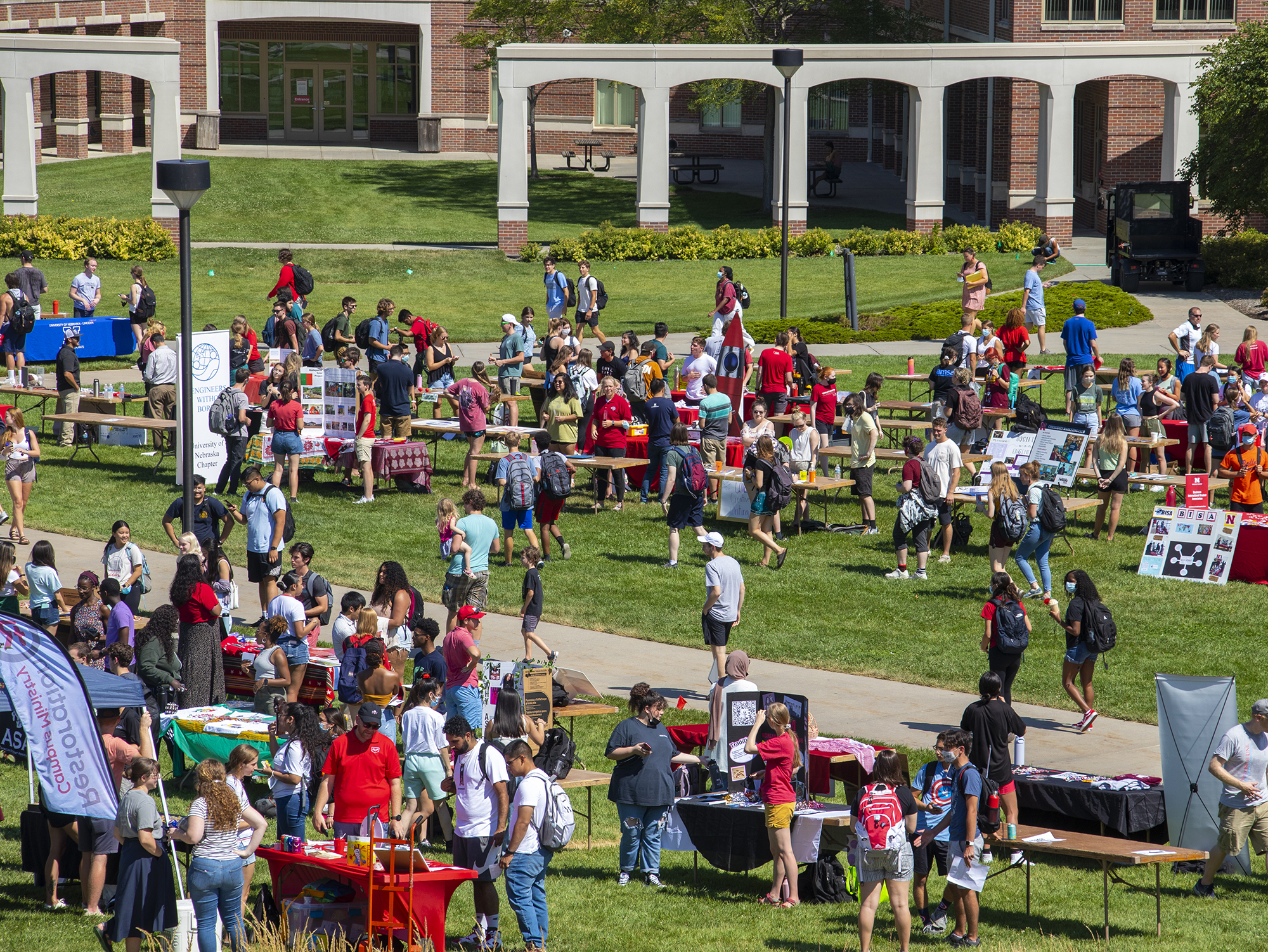 Club Fairs are August 24 on City Campus and August 25 on East Campus.