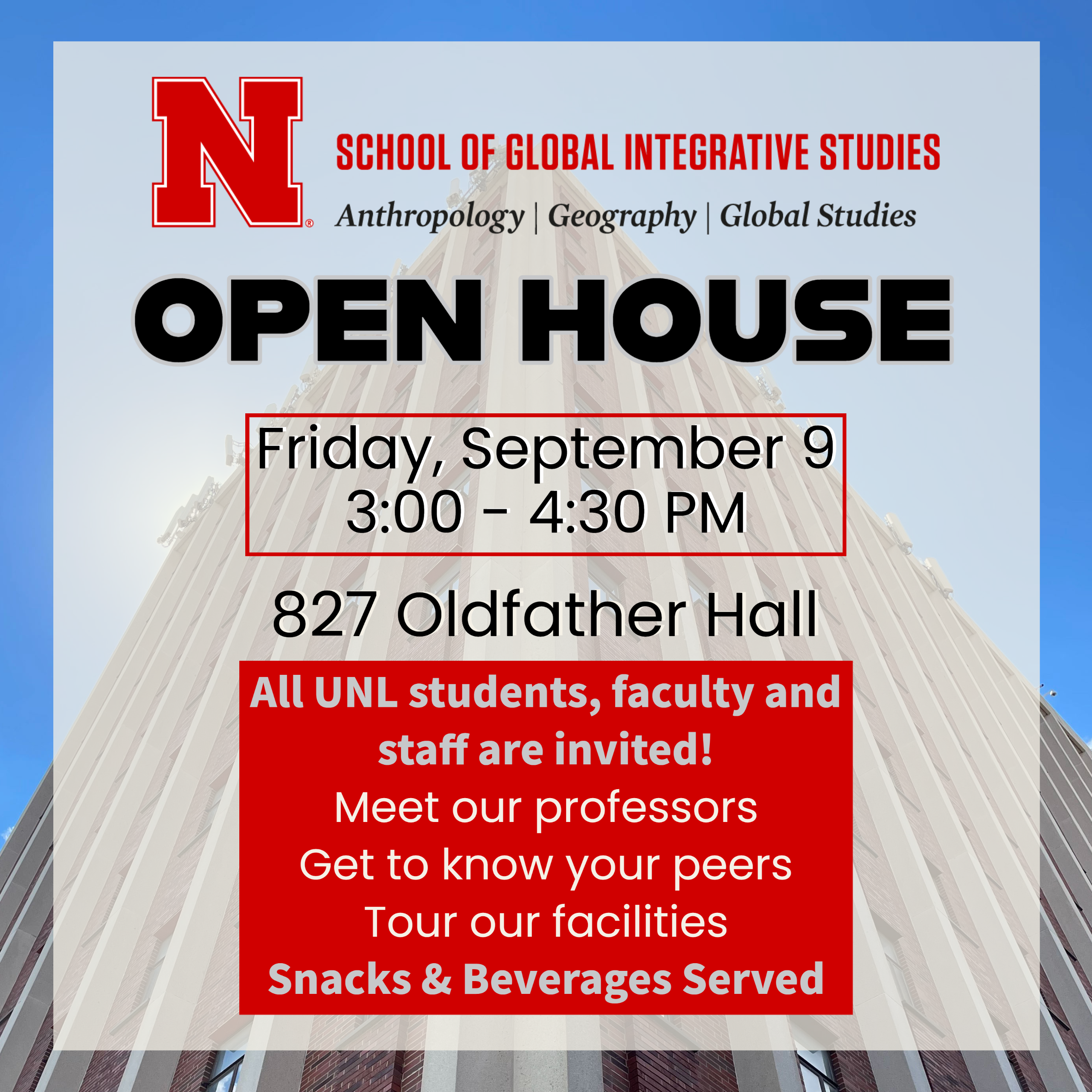 You're Invited to our OPEN HOUSE