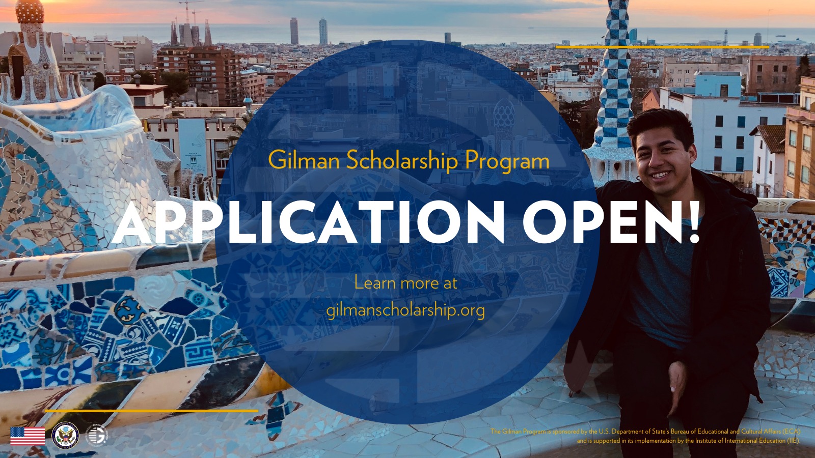 Gilman Scholarship to Study Abroad DUE 10/6
