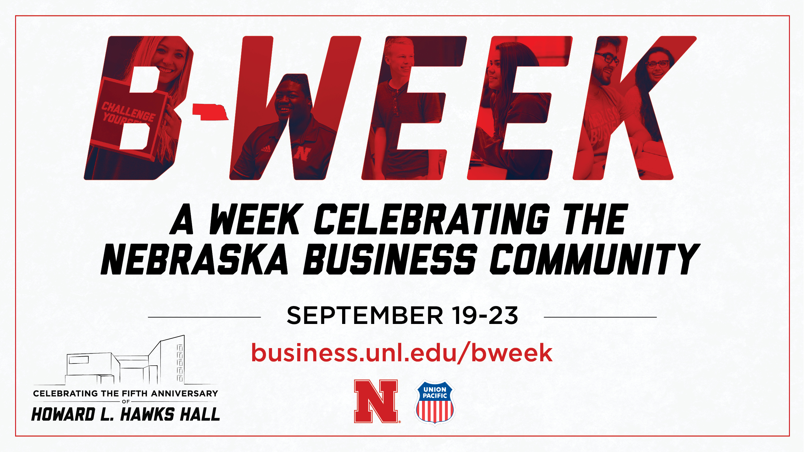 Business Week (B-Week) is coming Sept. 19-23.