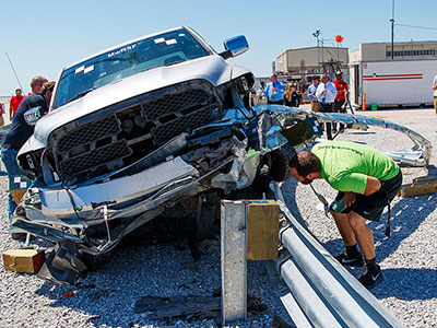 Midwest Roadside Safety Facility will hold a research showcase open house and a full-scale crash test on Friday, Sept. 9.