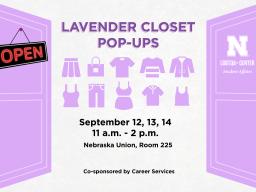 Lavender Closet Pop-Up
