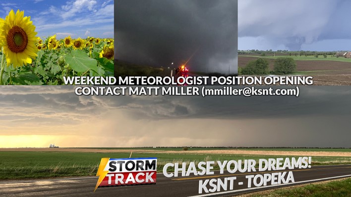 Weekend Meteorologist Position at KSNT in Topeka