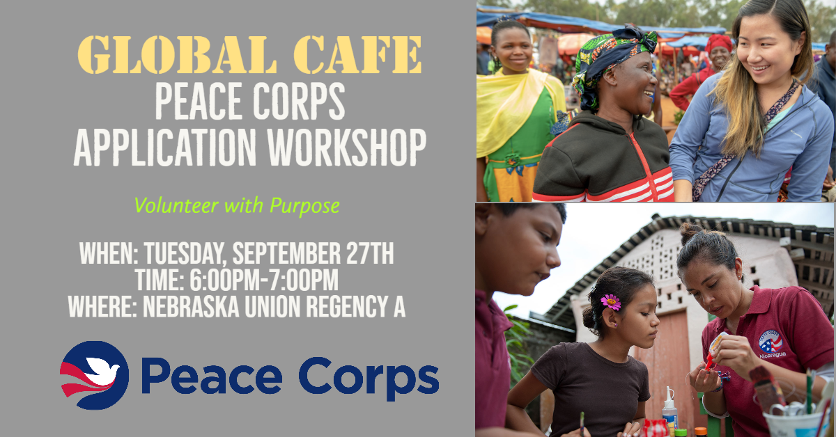 Global Cafe: Peace Corps Application Workshop