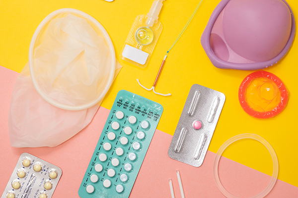 The health center provides several contraception options.