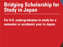 The Bridging Scholarship for Japan