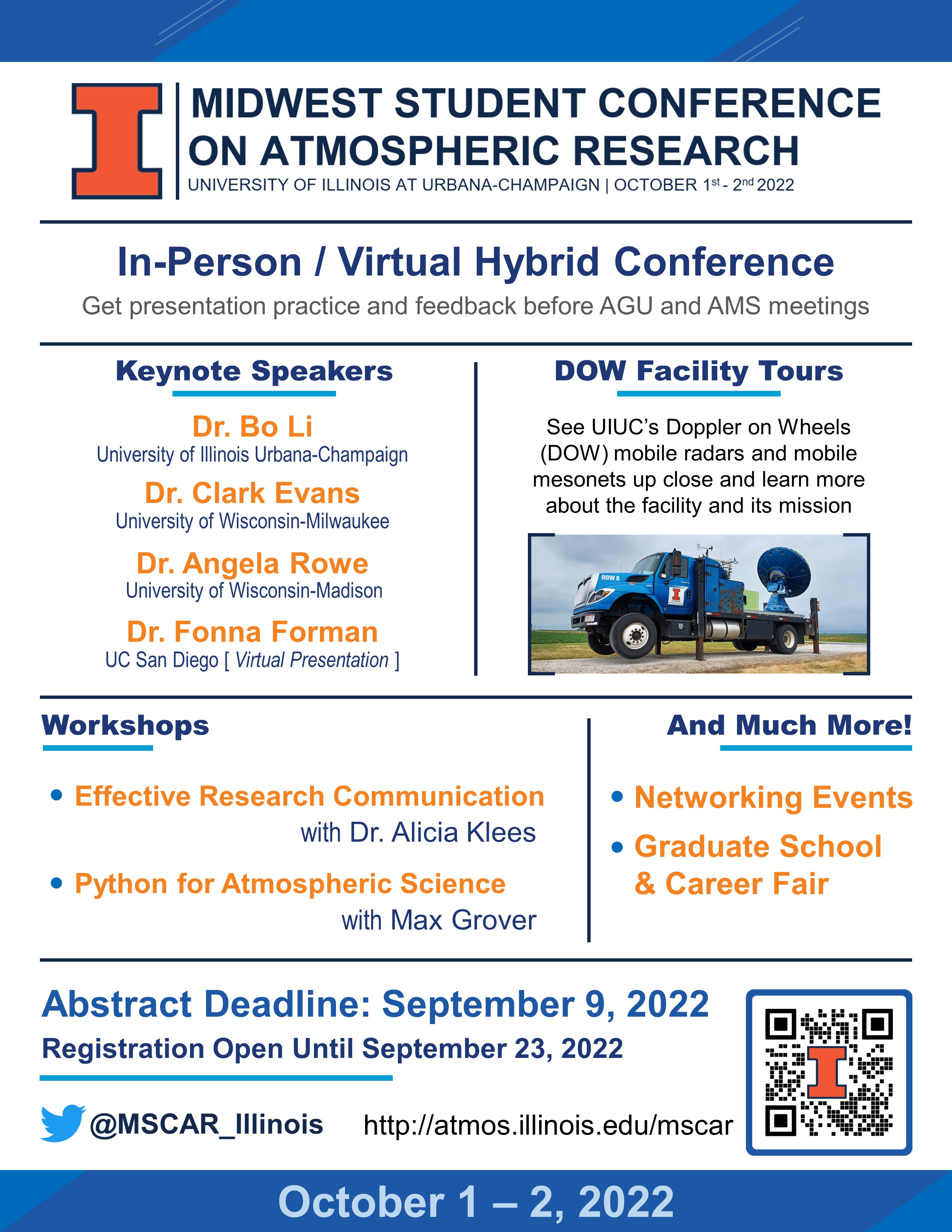 Midwest Student Conference on Atmospheric Research 2022