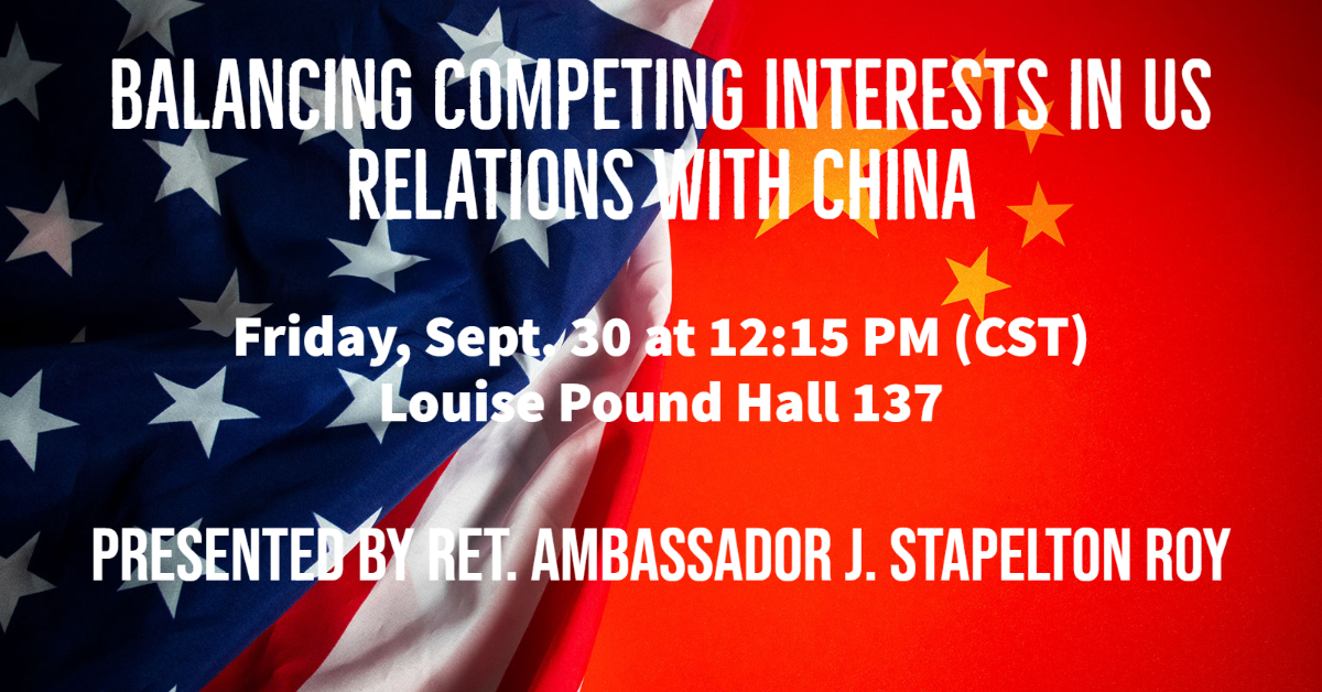 Balancing Competing Interests in US Relations with China