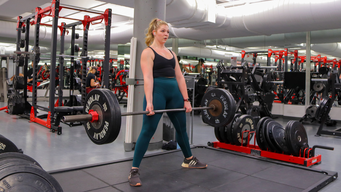 Women's Weight Training instruction is 12 to 3 p.m. Sept. 22, 2022 in the Campus Rec Center's strength training room. 