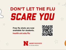 Protect yourself and our campus community from the spread of influenza by getting your annual flu shot at the University Health Center. 