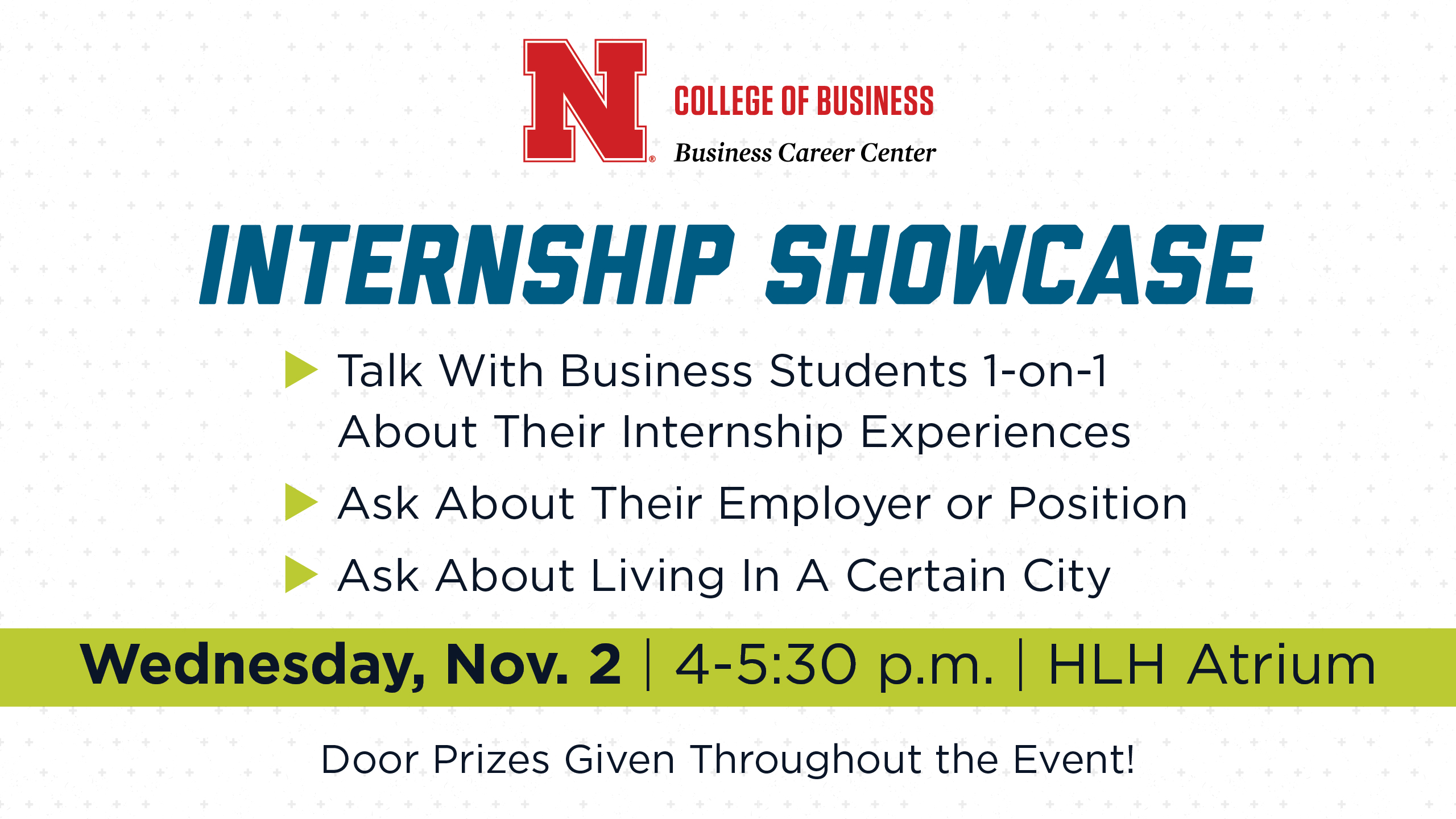 Internship Showcase Event