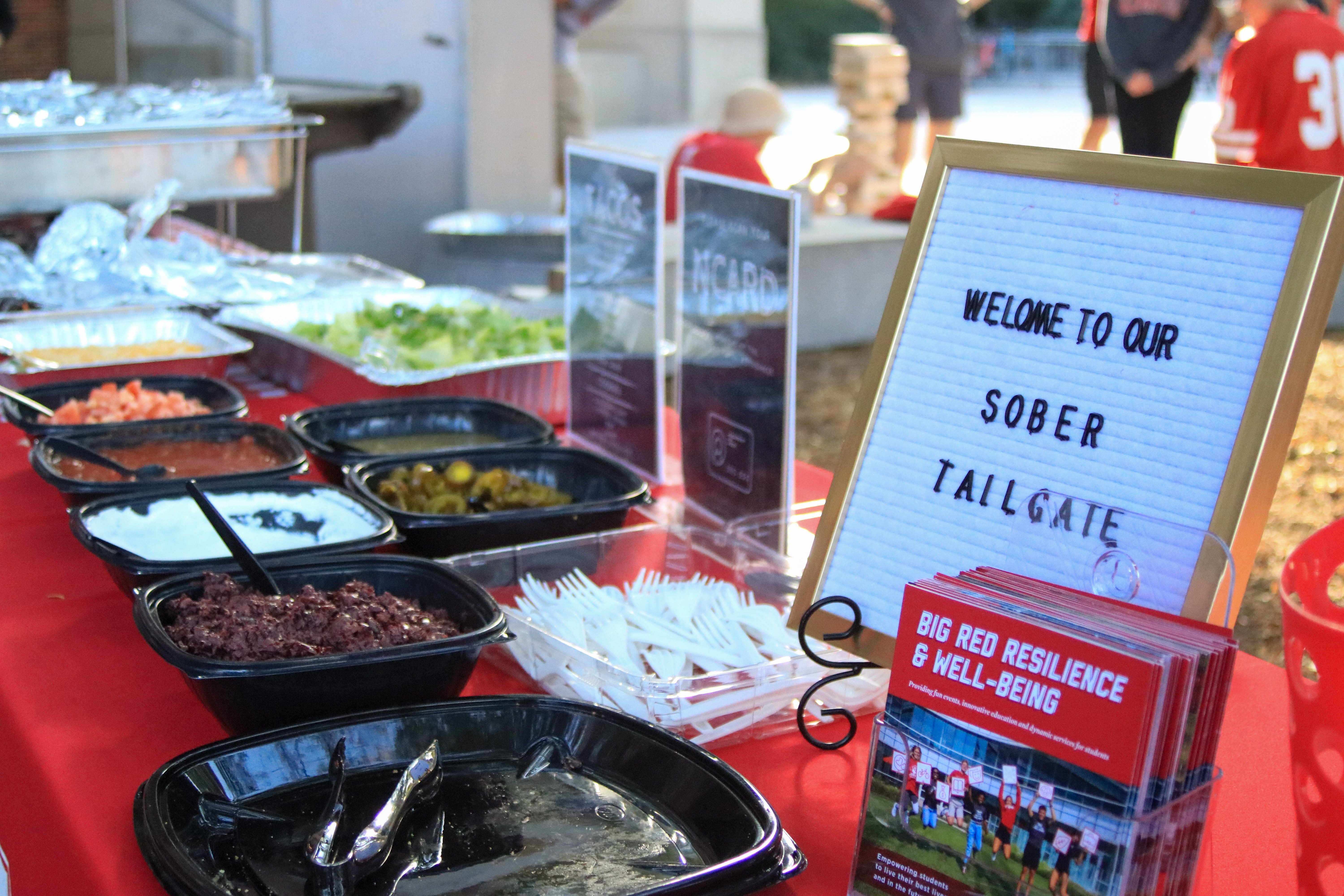 Join the CRC for a sober tailgate before the game on October 29th. Food and fun provided!