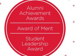 Nominations for the Alumni Achievement Awards, Award of Merit and Student Leadership Award are due Dec. 2.