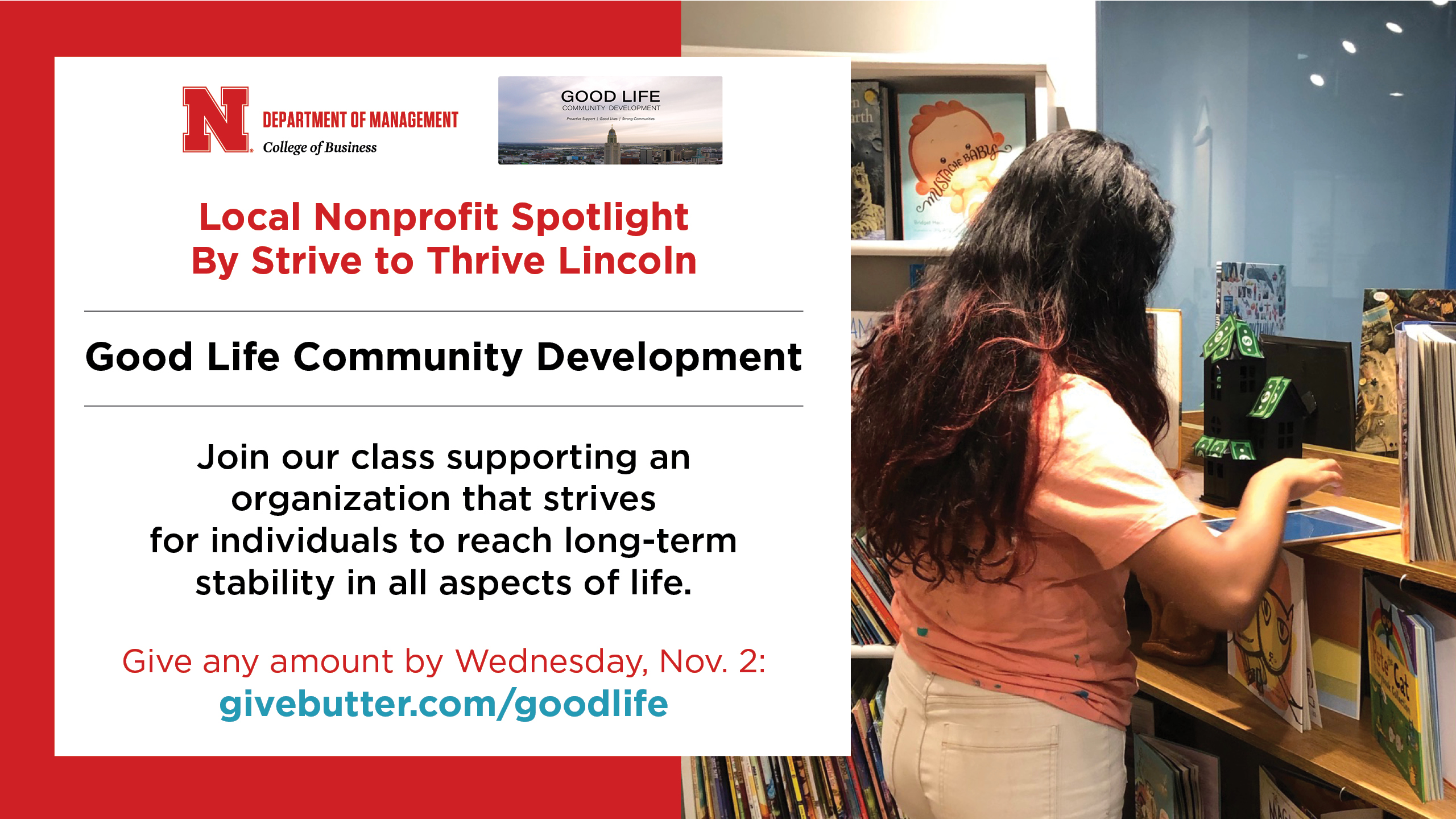 Join MGNT 411 Students in Supporting Nonprofit