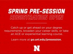 60 courses offered during the spring pre-session