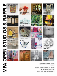 MFA Open Studio Flyer
