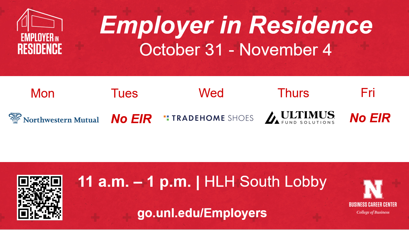 Employer in Residence | HLH South Lobby