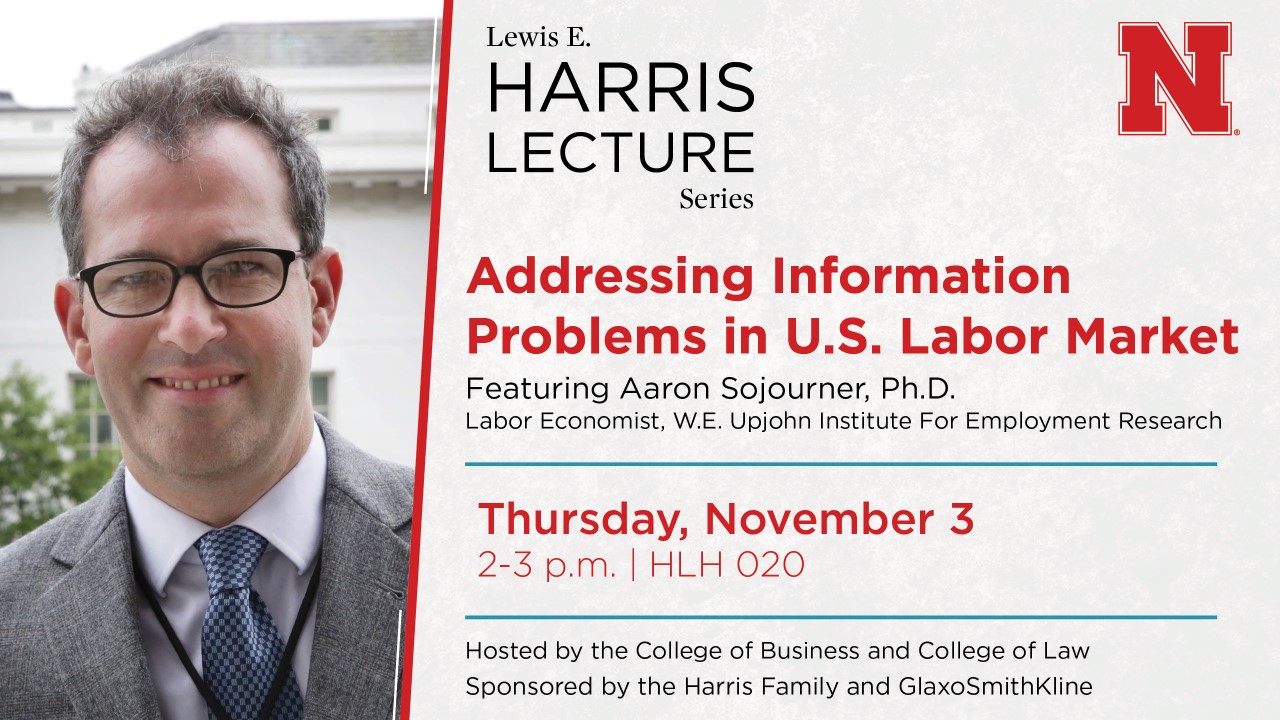 Harris Lecture | Thursday, Nov. 3 at 2 p.m. in HLH 020.