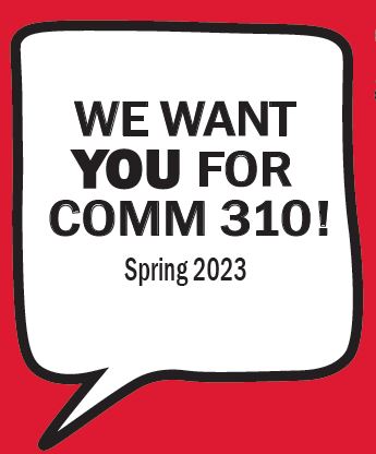 We Want You for COMM 210 Spring 2023
