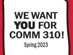 We Want You for COMM 210 Spring 2023