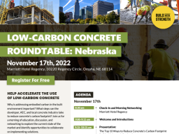 Low-Carbon Concrete Roundtable