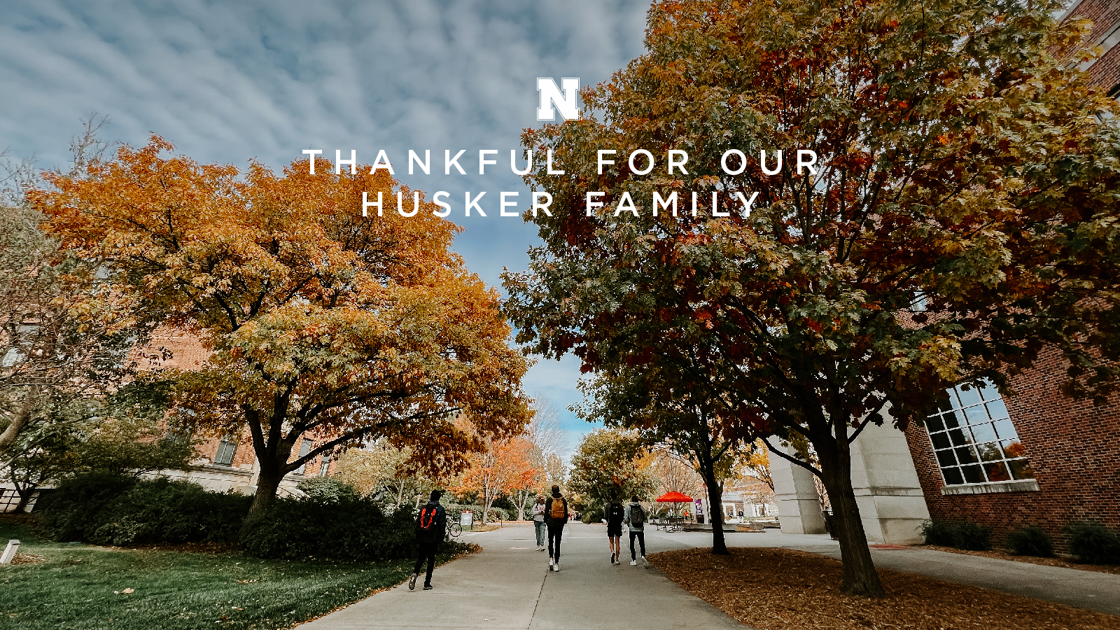Thankful for our Husker family.