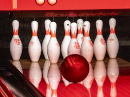 Husker Bowling Center is located on the first floor of Nebraska East Union. [photo: Student Affairs]