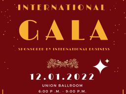 Join BISA as they host International GALA!! 