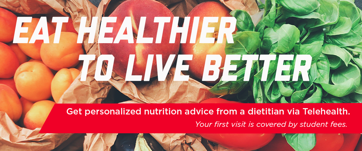 Eat healthier to live better. 
