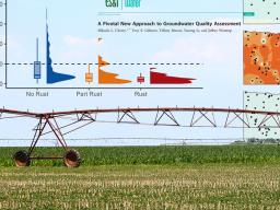  Mikaela Cherry / ACS ES&T Water / Scott Schrage | University Communication and Marketing According to a study from Husker researchers, irrigation pivots covered with rust may signal the absence of nitrate — a contaminant linked to birth defects and cance