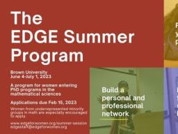 The EDGE Summer Program