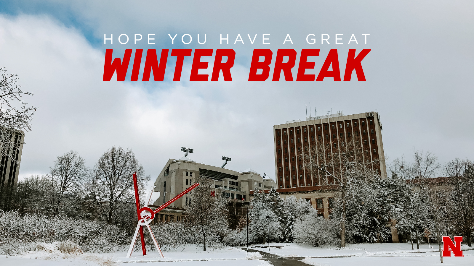 Hope you have a great winter break.