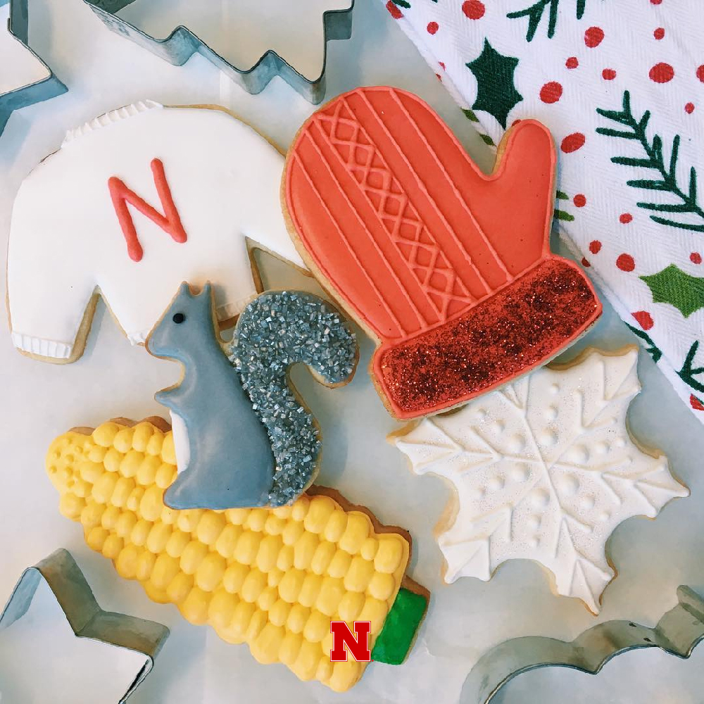 Husker Holiday Cookies