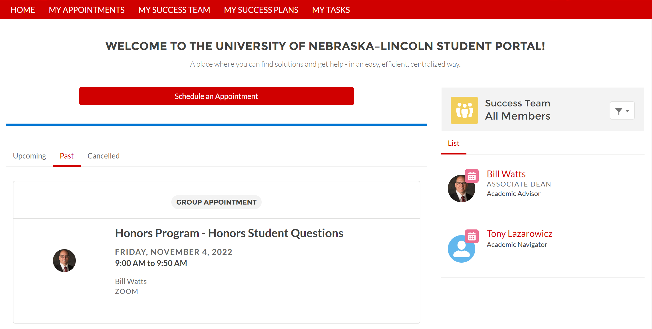 The Student Success Hub student portal goes live January 3.