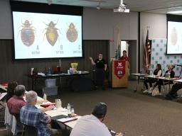 2022 "Everything Bed Bugs” workshop for pest management professionals.