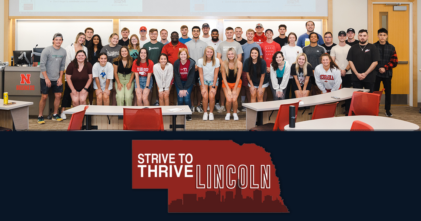 Members of the Fall 2022 Strive to Thrive Class