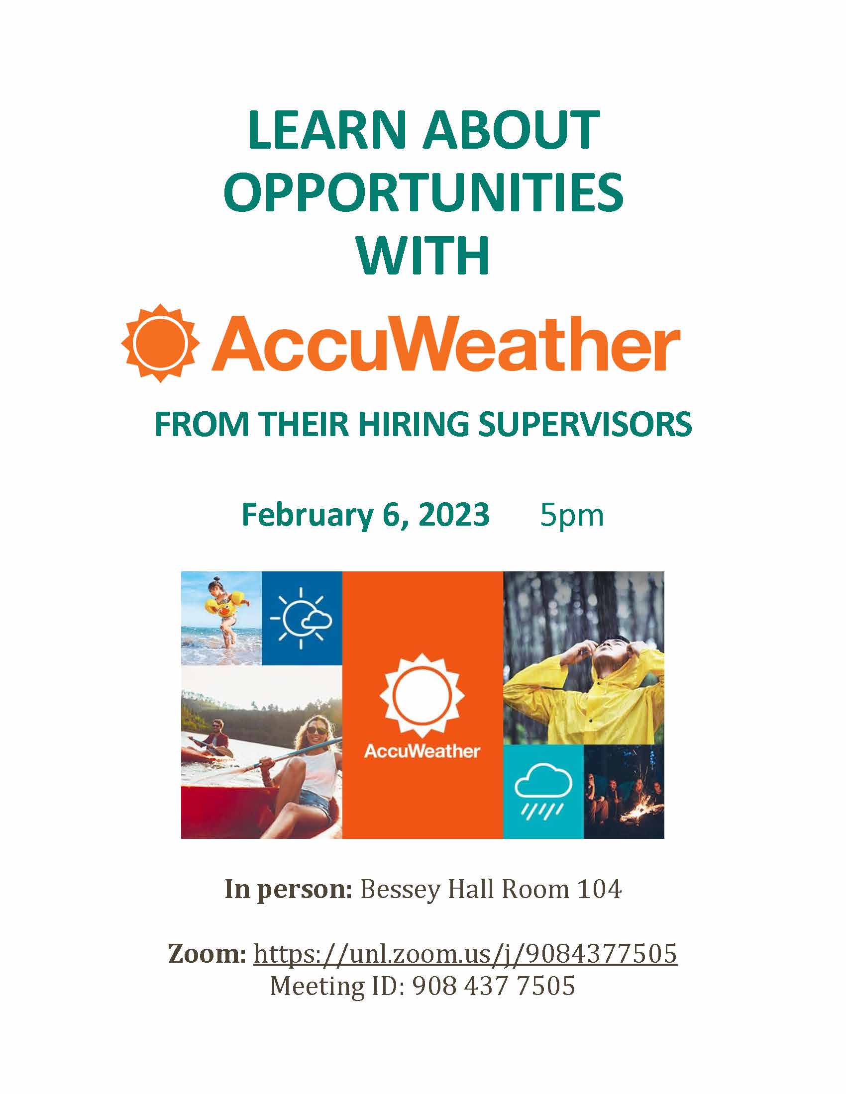 Opportunities with AccuWeather