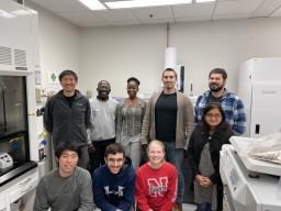 Dr. Obata and his lab students