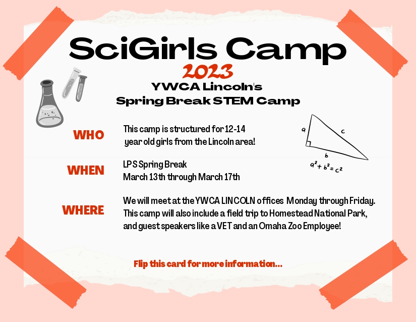 SciGirls Camp YWCA Lincoln Image 1