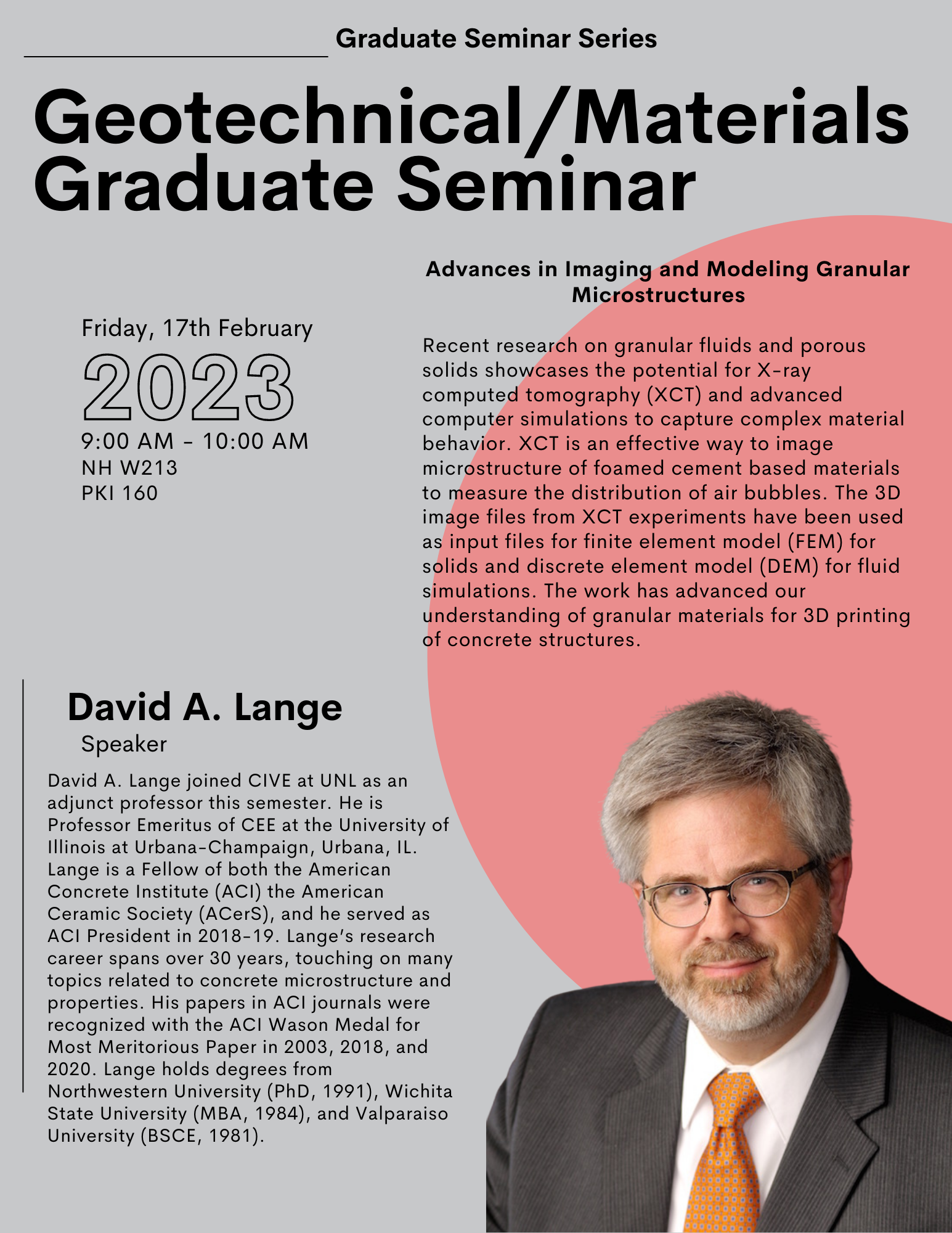 David Lange Seminar