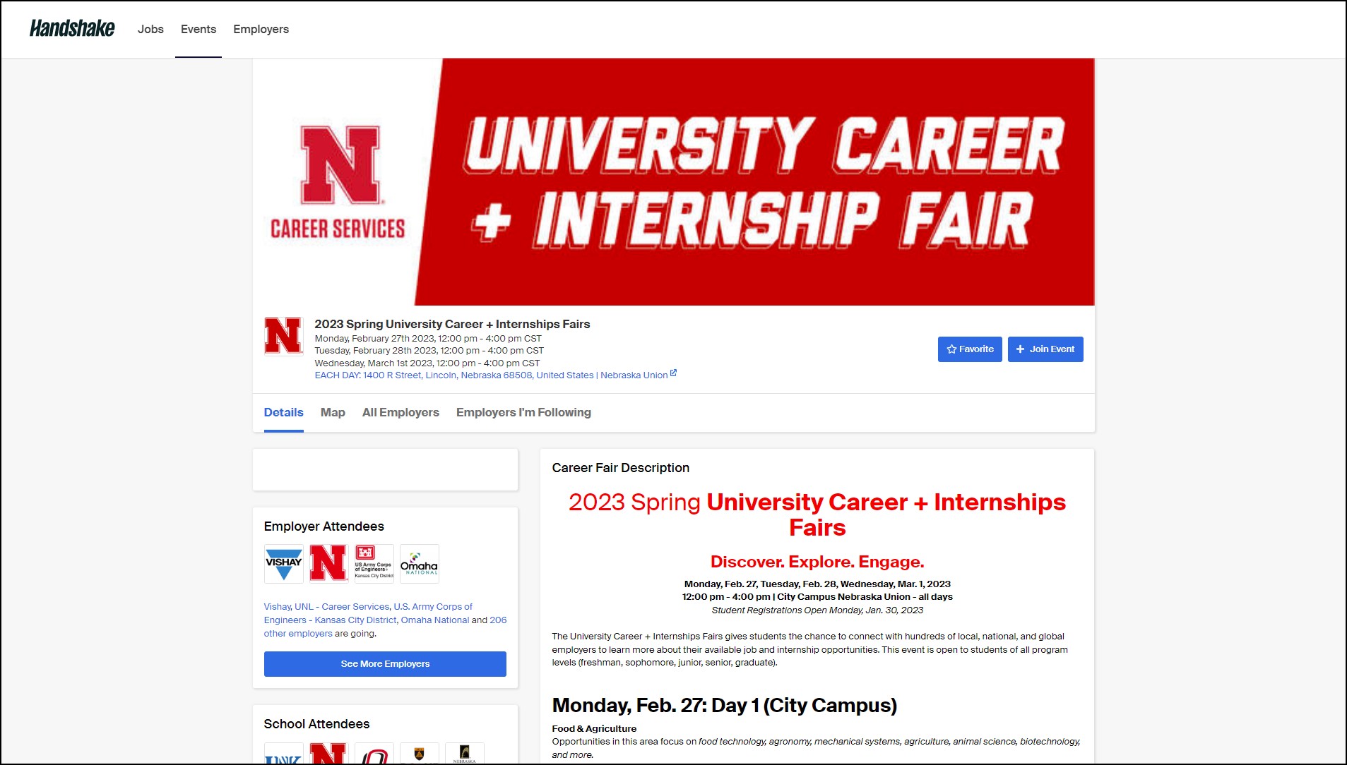 2023 Spring University Career + Internships Fairs