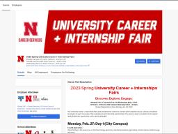2023 Spring University Career + Internships Fairs