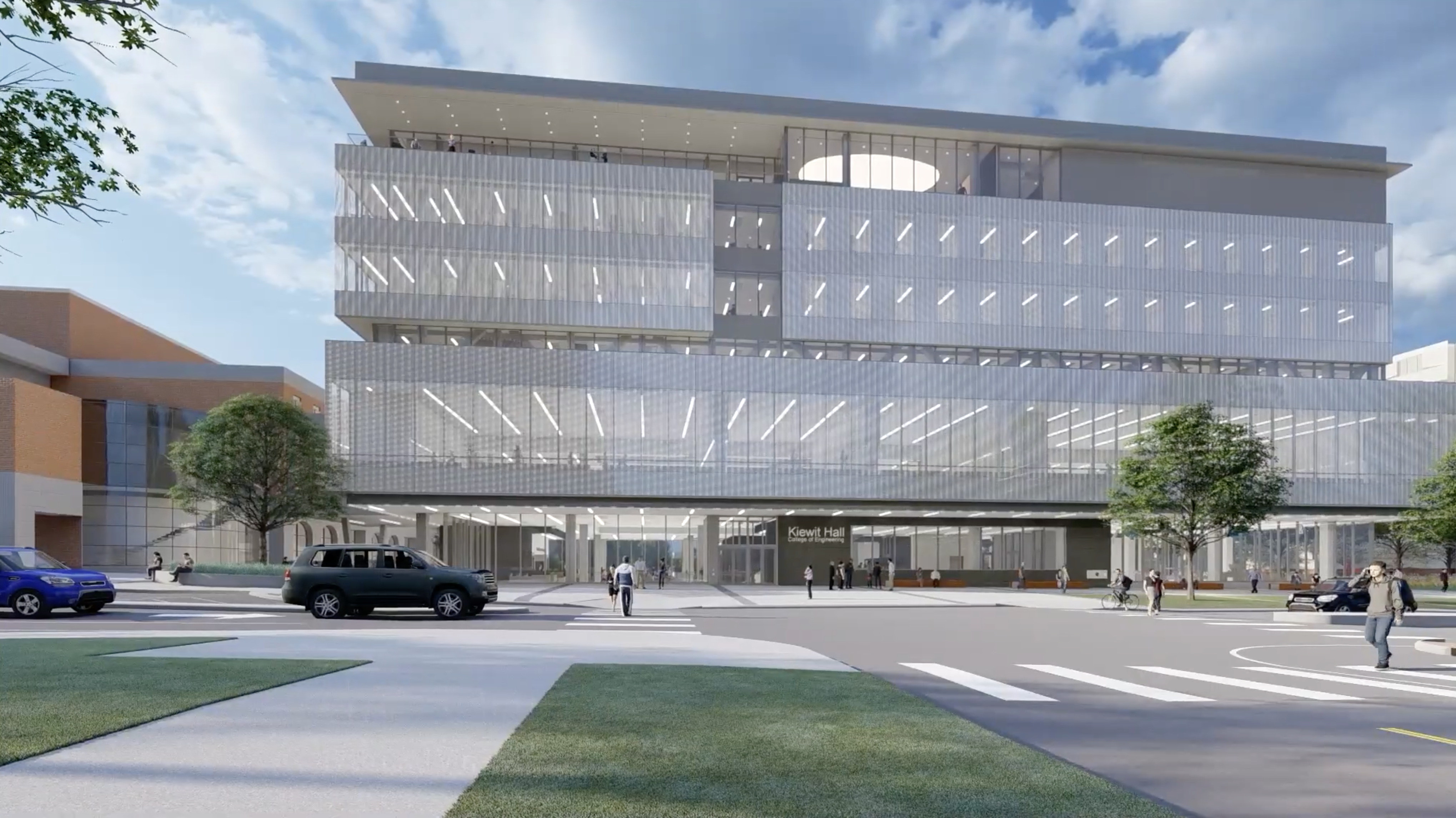 Virtual walkthrough video of Kiewit Hall is available online.