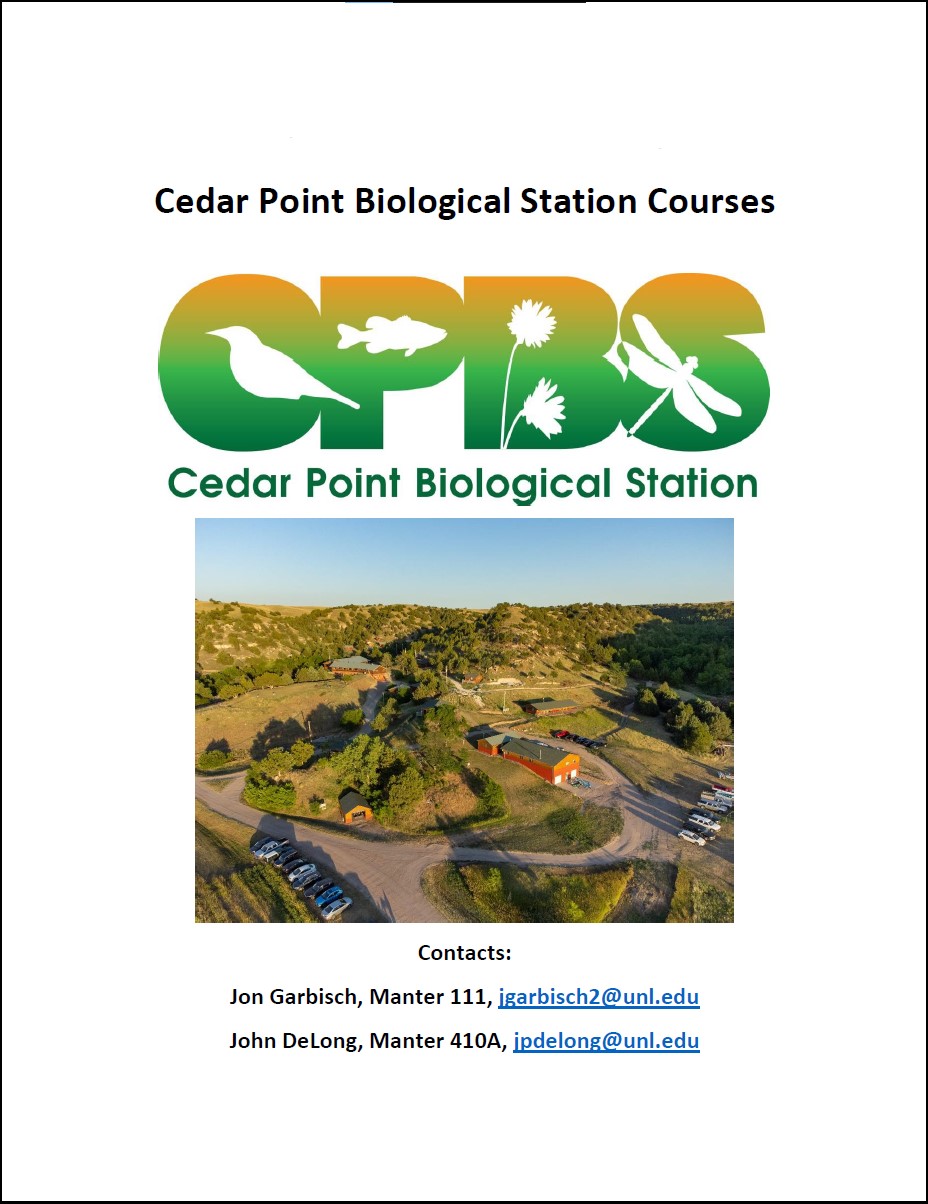 Cedar Point Biological Station Courses