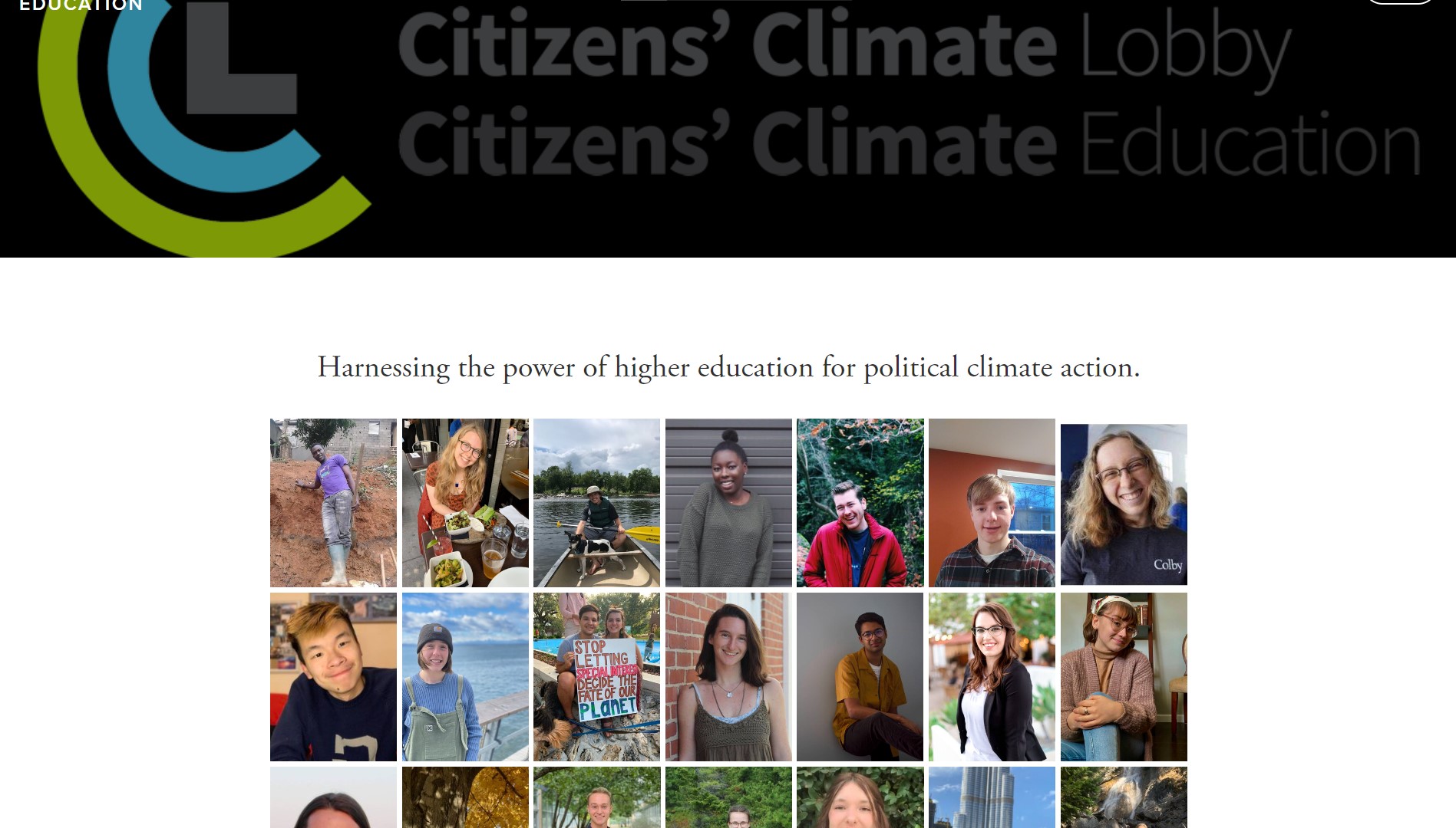 Citizens’ Climate Lobby/Citizens’ Climate Education